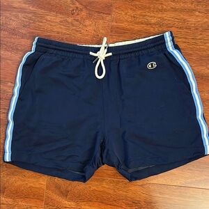 Todd Snyder X Champion Navy Blue Athletic Shorts